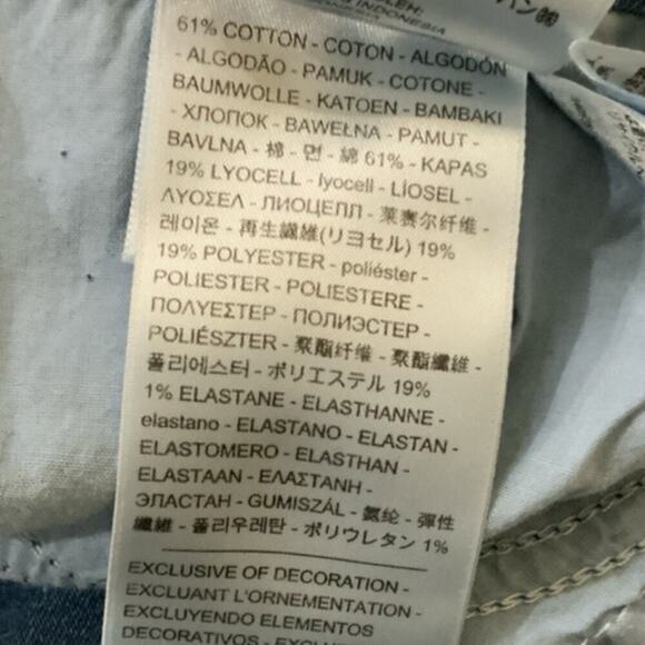 Levis 720 Red Tab Jeans Womens 33x29 High Rise Super Skinny Stretch Denim NWT - Picture 12 of 12